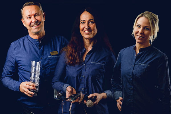 Stefan, Anki och Magdalena