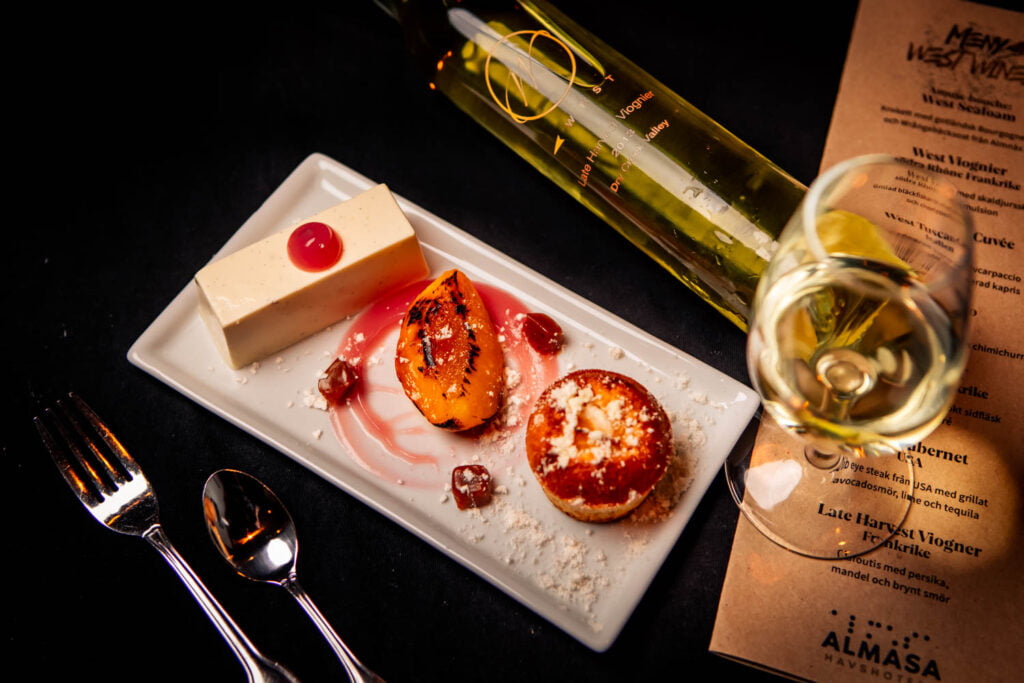 Dessert på West Wines gästspel