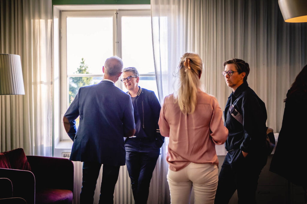 Fördrink i herrgården