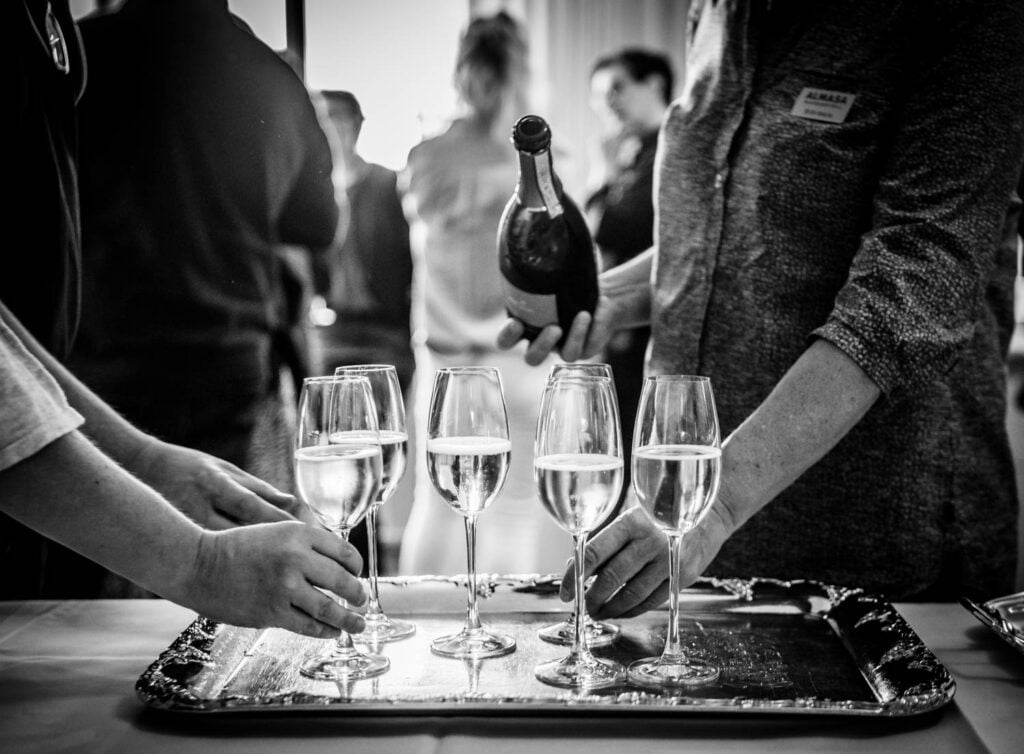 Fördrink i herrgården