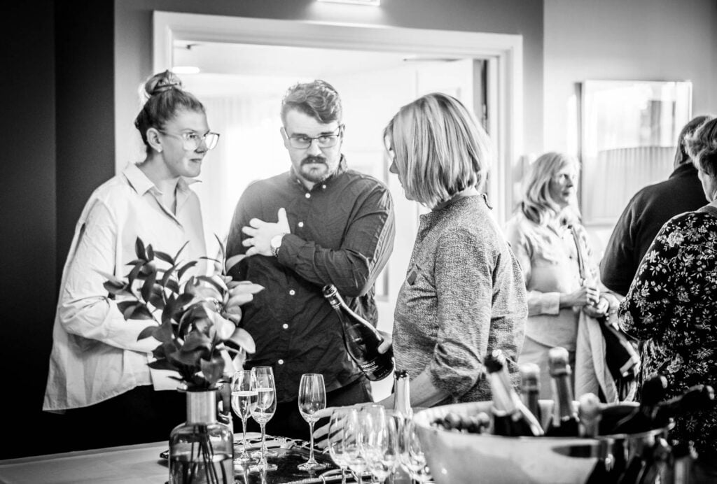 Fördrink i herrgården