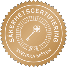 Vi är säkerhetscertifierade